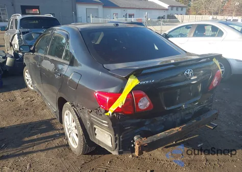 2010 Toyota Corolla S z USA, uszkodzony, nr VIN 2T1BU4EEXAC301584